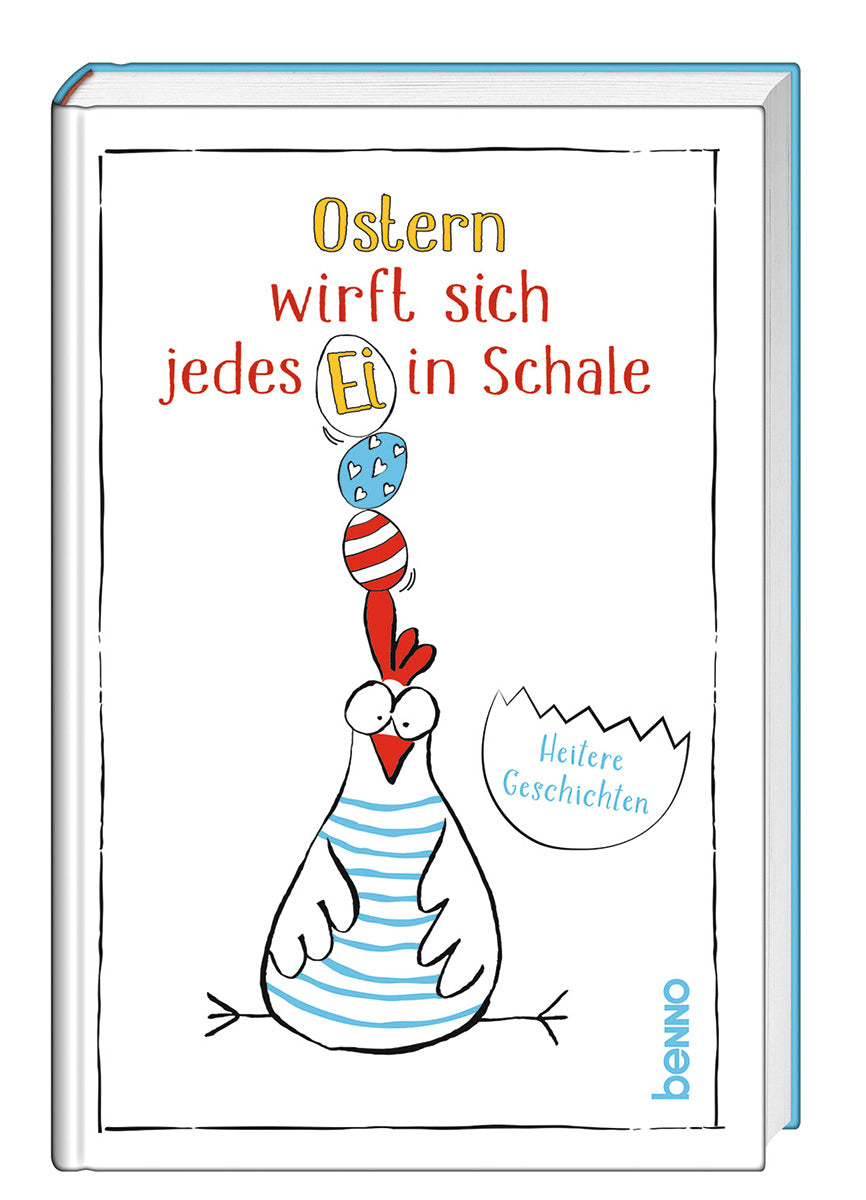 Ostern wirft sich jedes Ei in Schale