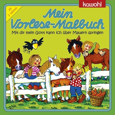 Mein Vorlese-Malbuch 'Ponyhof'