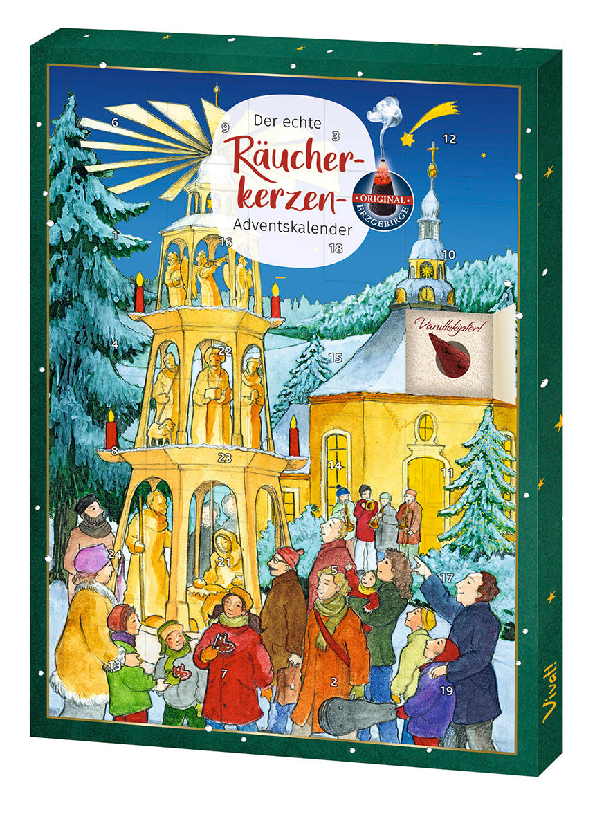 Der echte Räucherkerzen-Adventskalender 2023