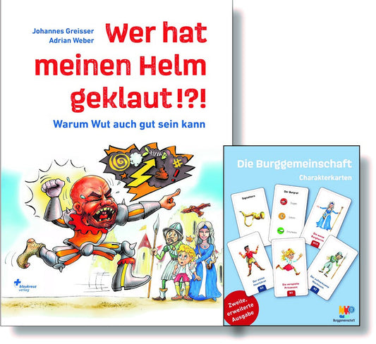 Buch 'Wer hat meinen Helm geklaut!?!'+ Charakterkarten