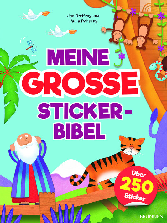 Meine große Stickerbibel