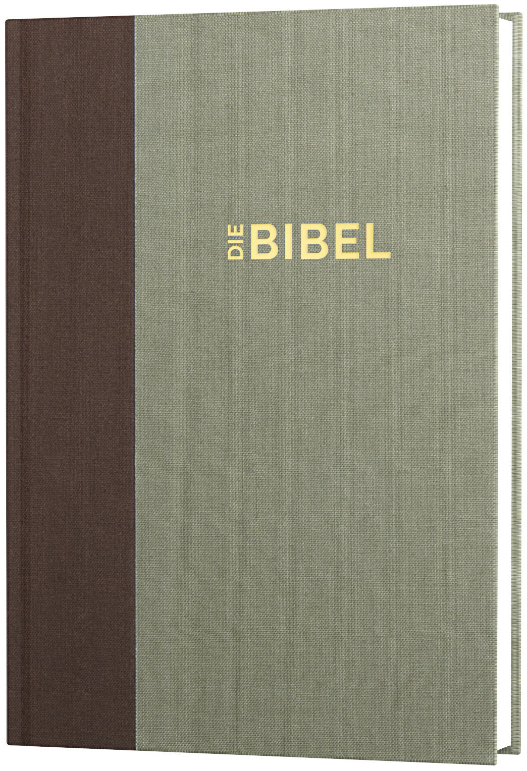 Die Bibel - Schlachter 2000 Standardausgabe Duoleinen braun/khaki