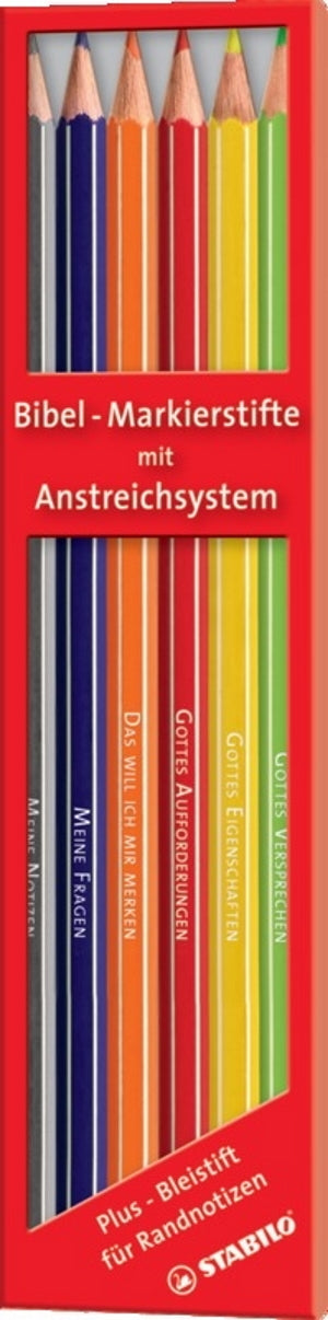 Bibelmarkiertstifte mit System