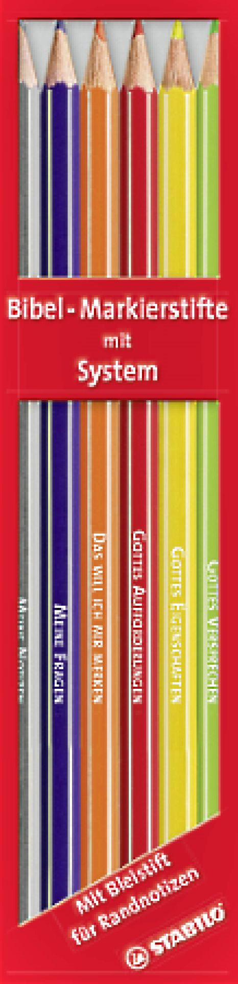 Bibelmarkiertstifte mit System