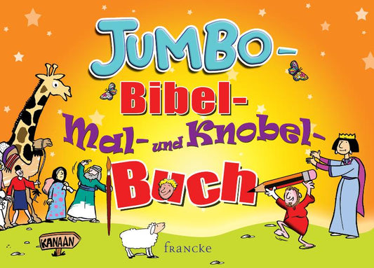 Jumbo-Bibel-Mal- und Knobelbuch, Band 1