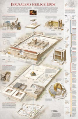 Wendeposter 'Jerusalems Heilige Erde' ..