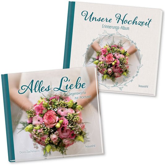 Set 'Alles Liebe + Unsere Hochzeit'