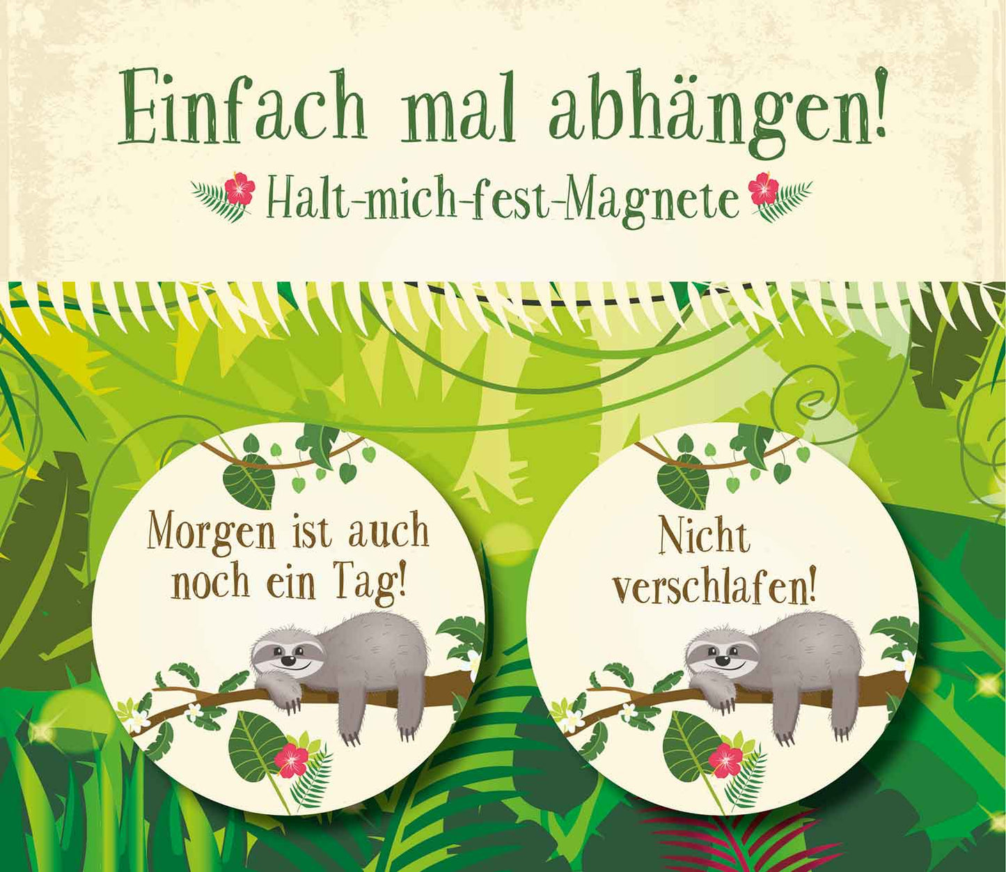 Magnet-Set 'Einfach mal abh�ngen'