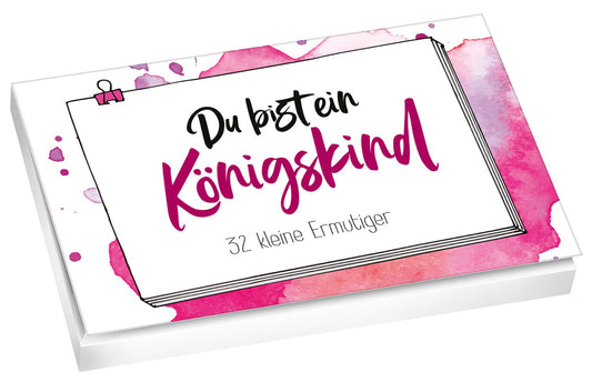 Du bist ein Königskind - Textkarten (Box)
