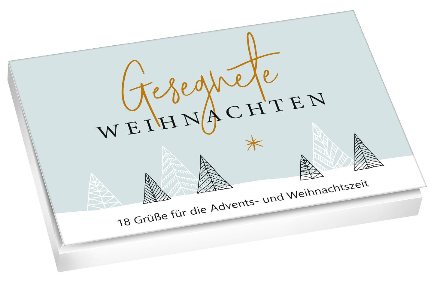 Postkartenset 'Gesegnete Weihnachten'