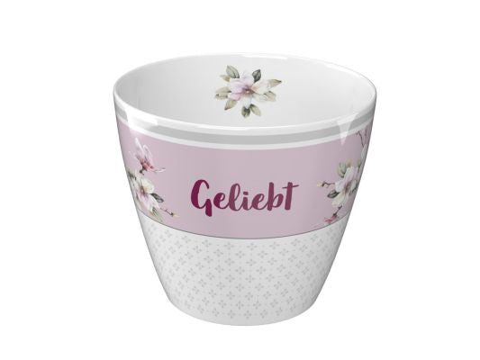 Tasse 'Geliebt' [Bordüre]