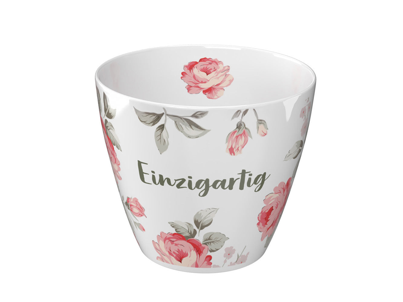 Tasse 'Einzigartig' [Rosa Rosen]