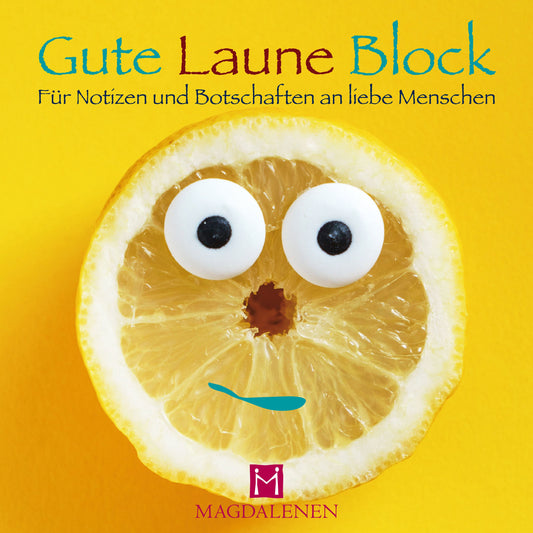 Gute Laune Block 'Lustige Zitrone'