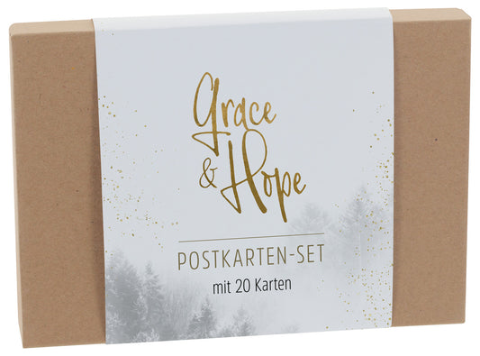 Postkarten-Set 'Grace & Hope' (Box)