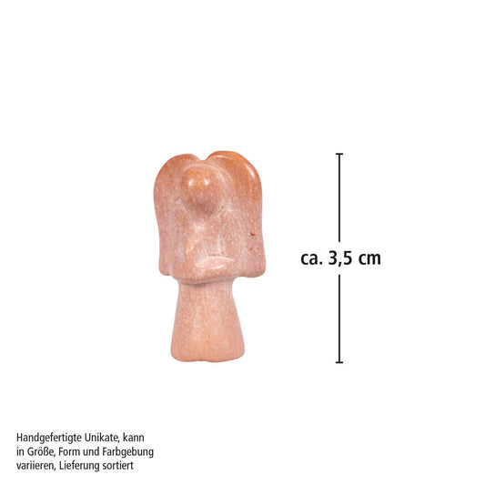 Betender Engel Mini   Speckstein