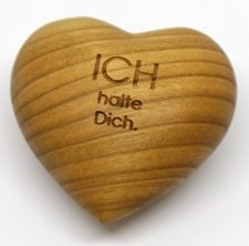 Holzherz 'Ich halte dich'