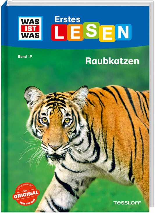 Erstes Lesen Band 17. Raubkatzen