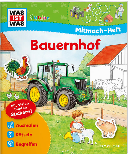 Junior Mitmach-Heft Bauernhof