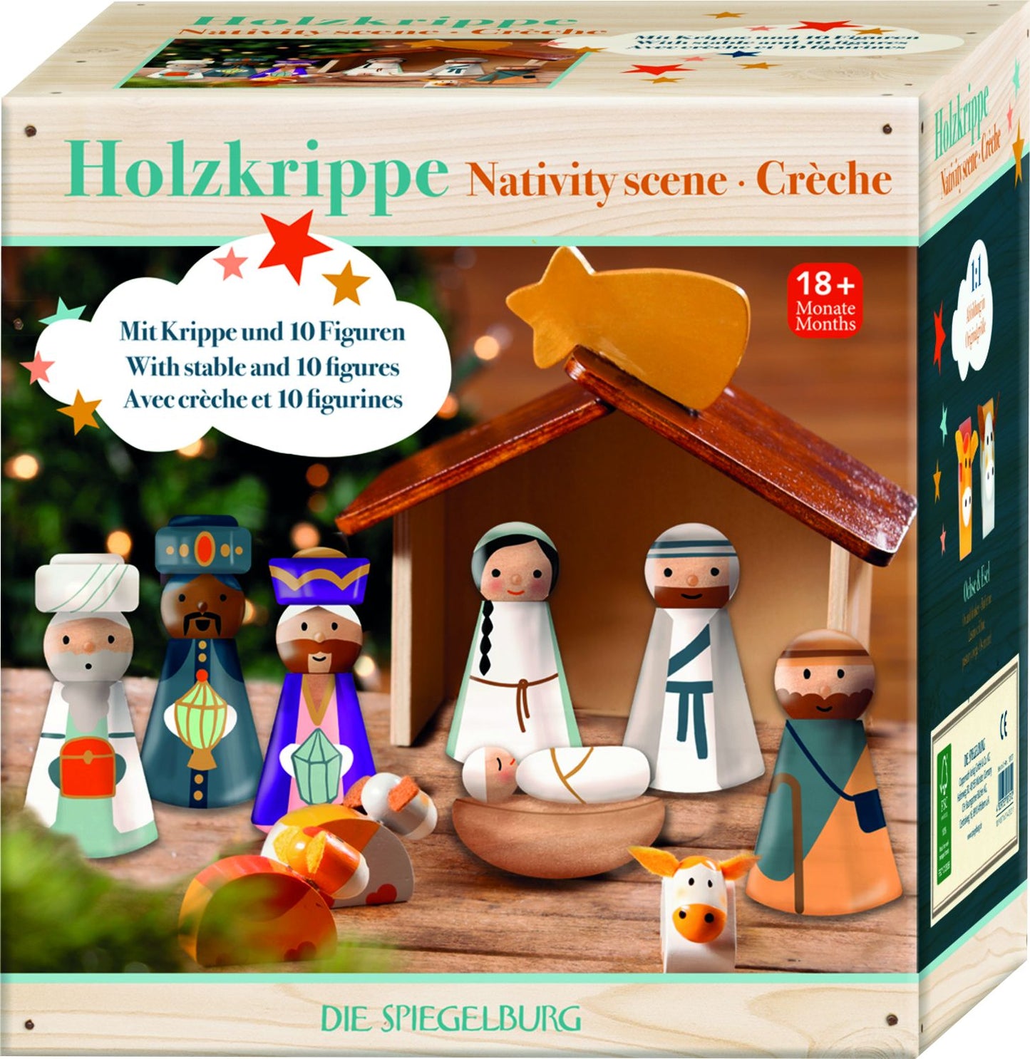 Holzkrippe - Wichtelzauber