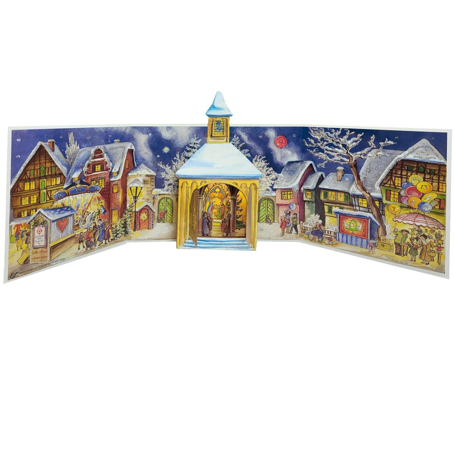 Panorama-Adventskalender 'Kapellenplatz'