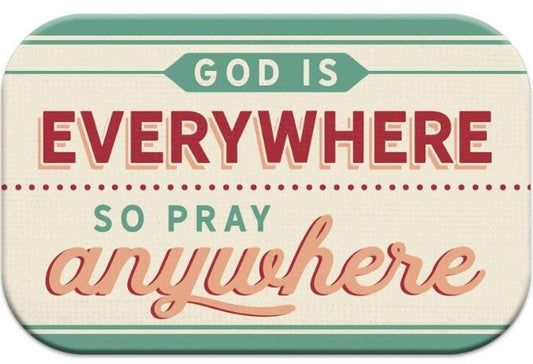 Mag Blessing 'God is everywhere so pray anywhere'