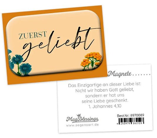 Mag Blessing 'Zuerst geliebt'