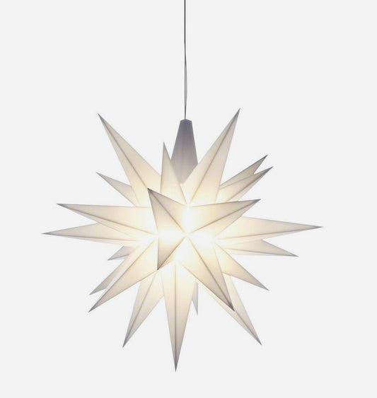 Herrnhuter Miniaturstern A0e 8 cm wei� (LED)