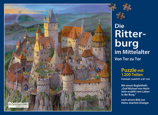 Puzzle 'Die Ritterburg' 1200 Teile