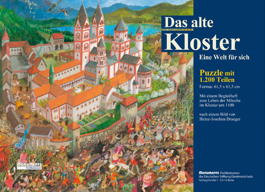 Puzzle 'Das alte Kloster' 1200 Teile