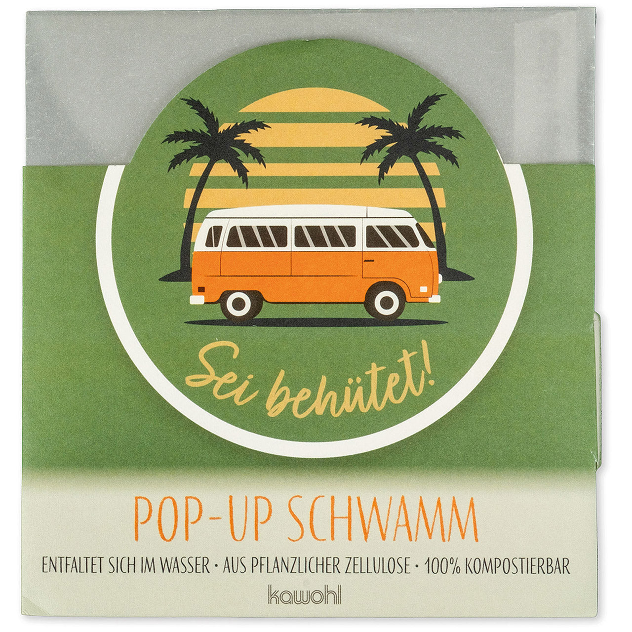 Pop-up-Schwamm 'Sei beh�tet'