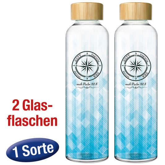 Set 'Glasflaschen' 2-tlg.