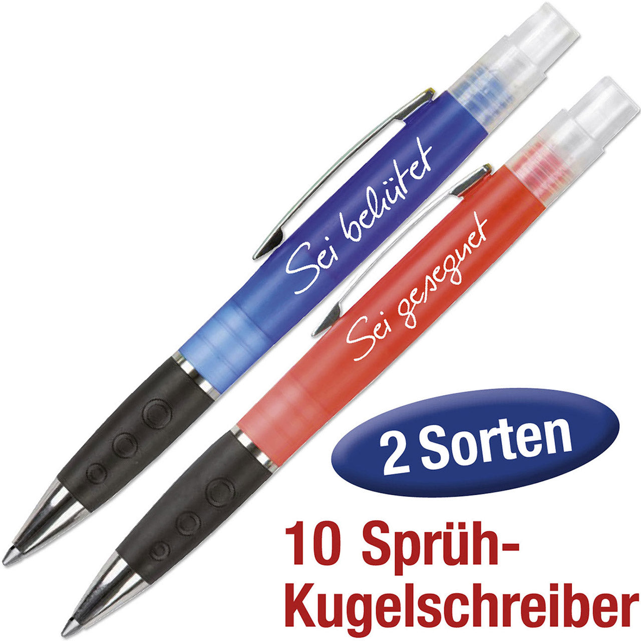 Paket 10 Ex. 'Sprüh-Kugelschreiber'