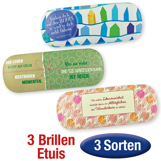 Paket 'Brillenetuis' 3 Ex.