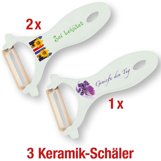 Paket 'Keramik-Schäler' 3 Ex.