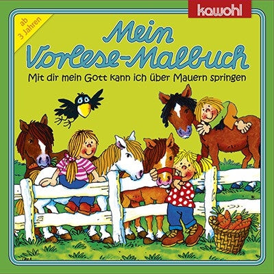 Mein Vorlese-Malbuch 'Ponyhof'