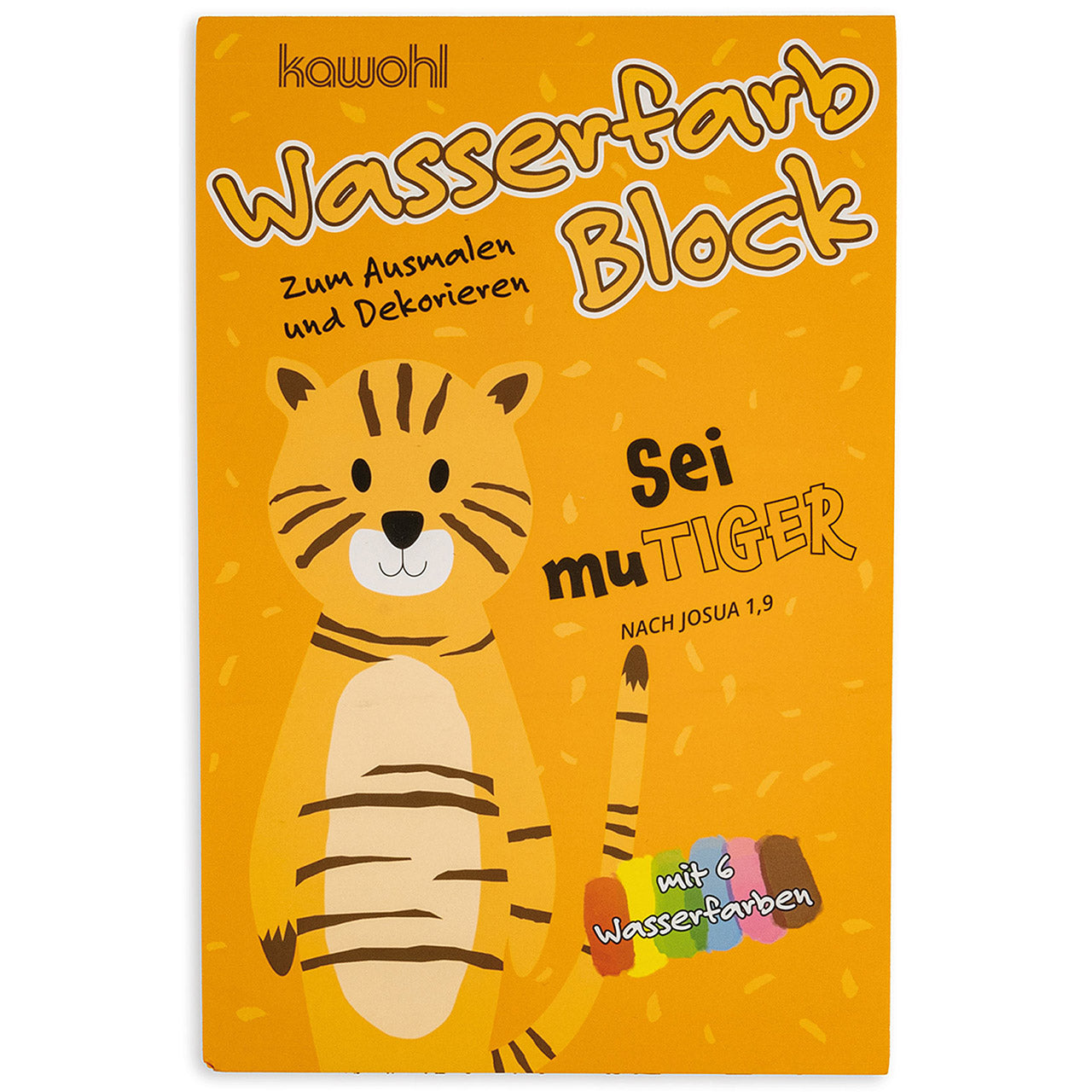 Wasserfarb-Block 'Sei mutiger'