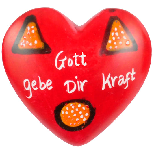 Herz 'Gott gebe dir Kraft'