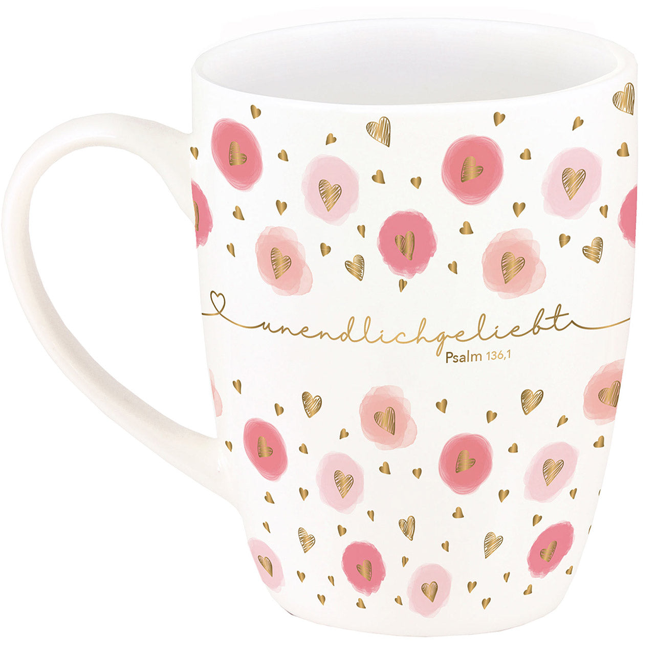 Tasse 'unendlich geliebt' Gold-Edition