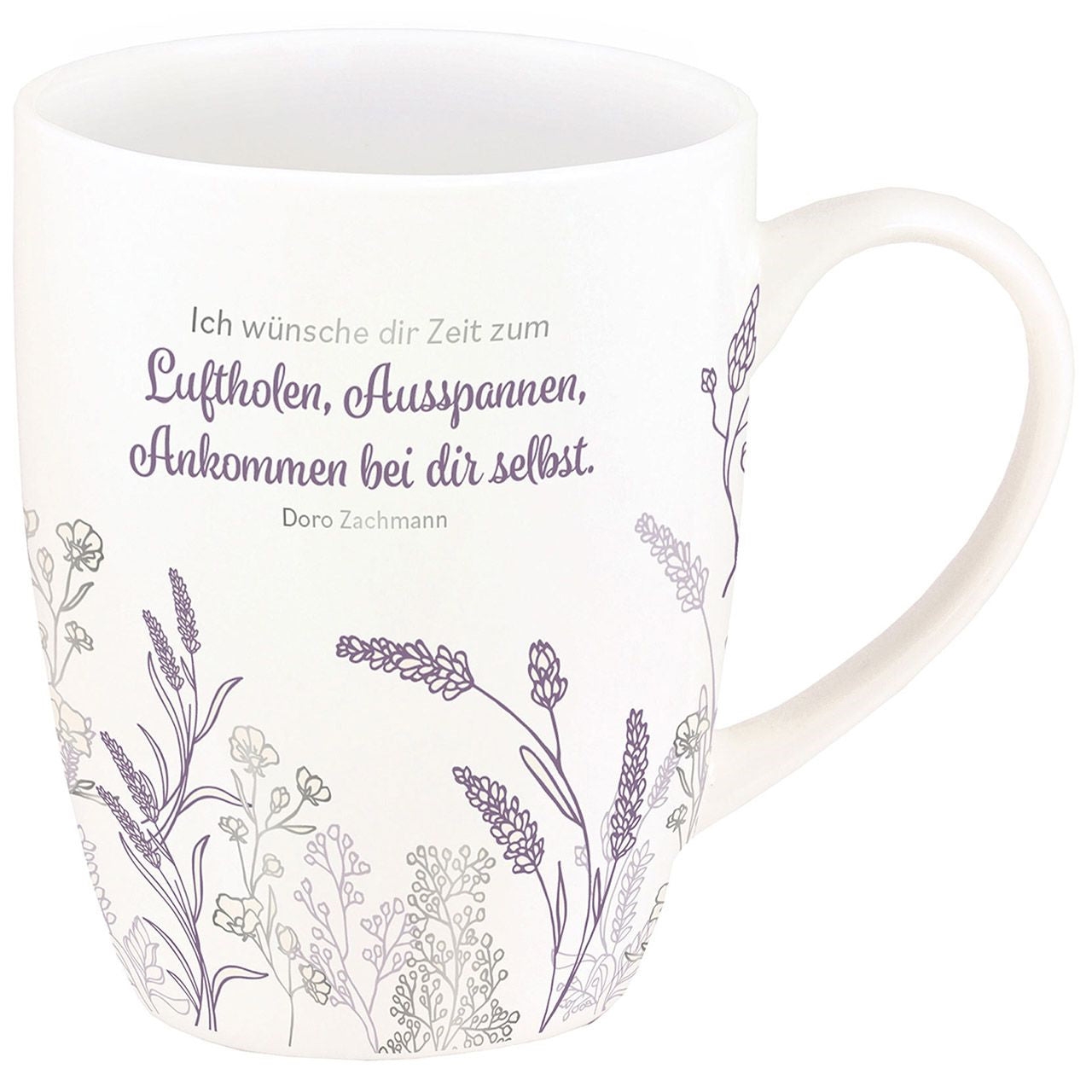 Tasse 'Eine kleine Auszeit für dich' Silber-Edition