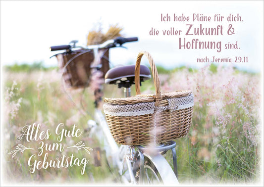 Postkarte 'Alles Gute zum Geburtstag' 12 Ex.