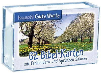 62 Bibel-Karten (Karten-Box)