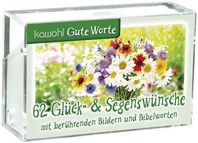 62 Glück- und Segenswünsche (Karten-Box)