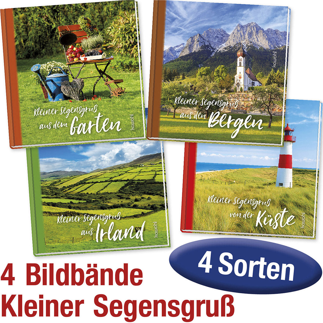 Paket Bildbände 'Kleiner Segensgruß' 4 Ex.