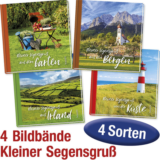 Paket Bildbände 'Kleiner Segensgruß' 4 Ex.