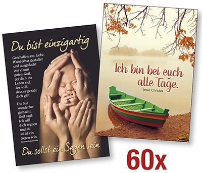 Paket 'Top-Motiv-Postkarten' 60 Ex.