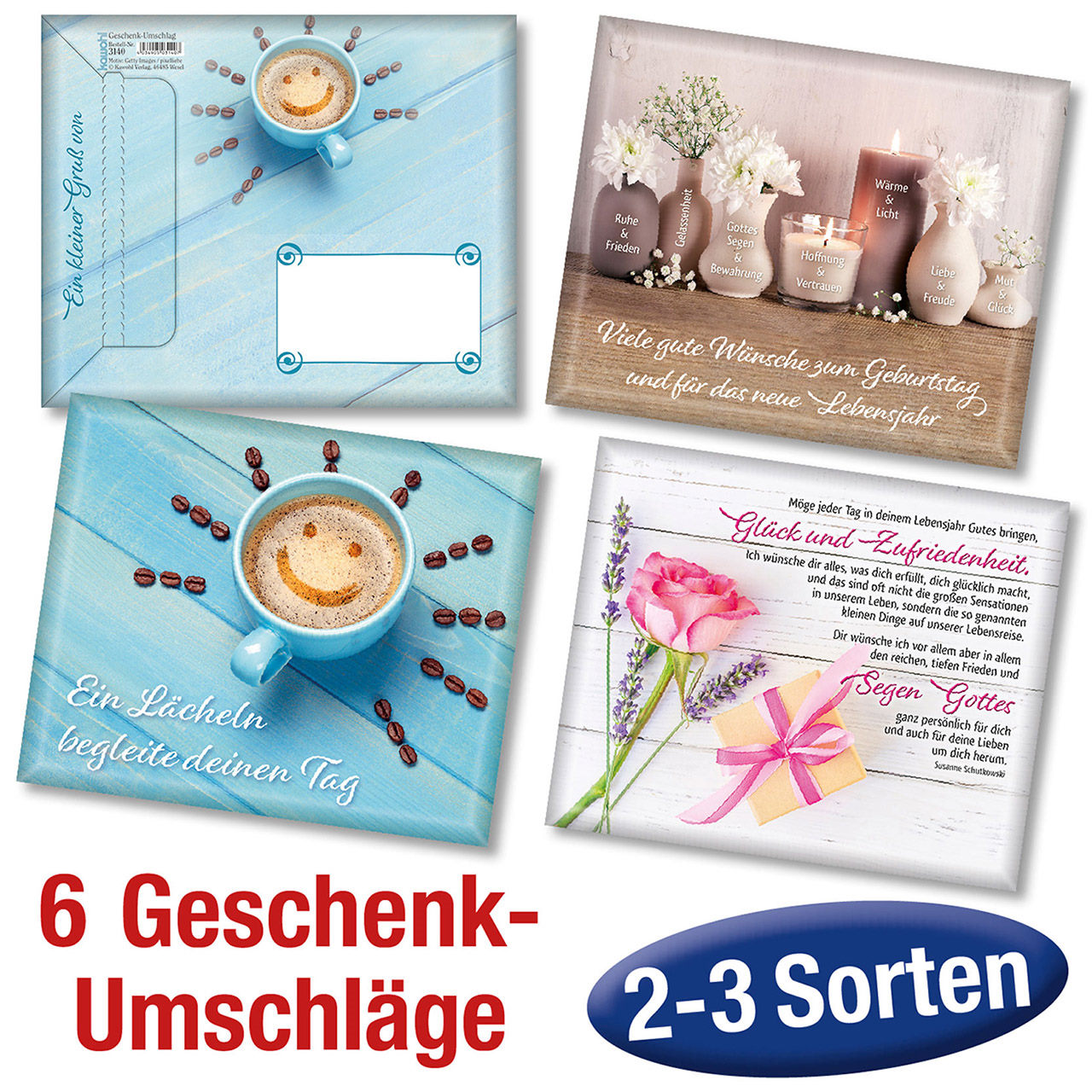 Paket 'Versandtaschen' 6 Ex.