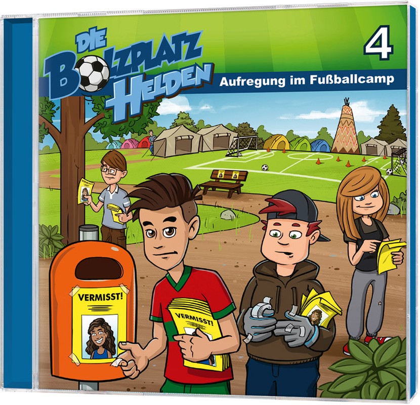 Aufregung im Fußballcamp [4] (CD)