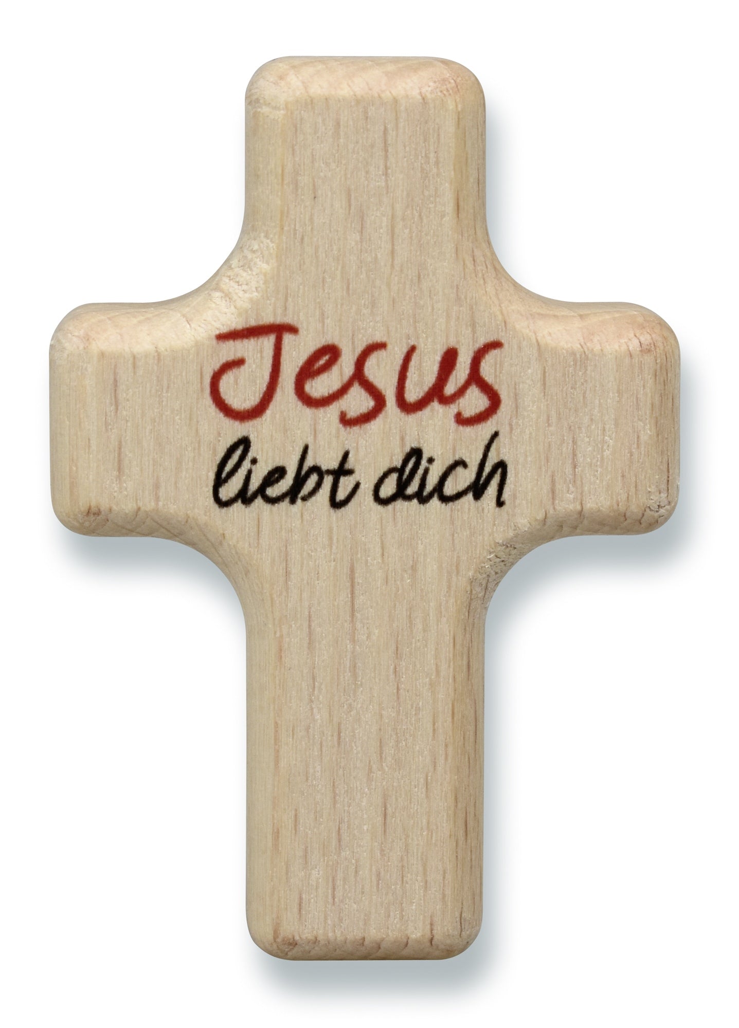 Handkreuz 'Jesus liebt dich'