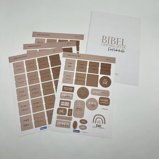 Bibel-Griffregister Creme