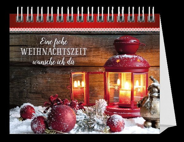 Eine frohe Weihnachtszeit wünsche ich dir